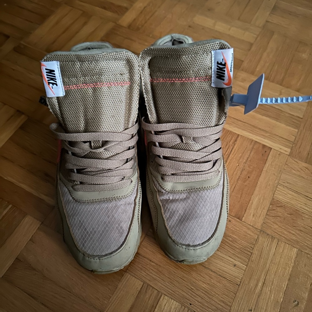 Nike air max 90 off white desert ore